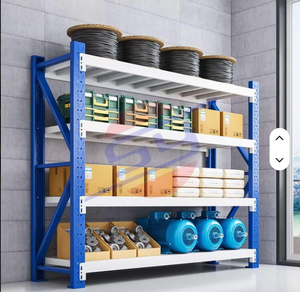Heavy Duty Industrial <b>Storage</b> <b>Rack</b> with 100 to 3000 KG Per Layer Load Capacity for Warehouse Garage Factory Workshop Use - Product Image 5