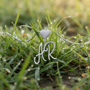 Trendy Iced Rose Gold 925 Silver Lab Grown Diamond Personalized <b>Name</b> <b>Necklace</b> Heart Clasp Hip Hop Pendant Charms Gift Girlfriend - Product Image 6