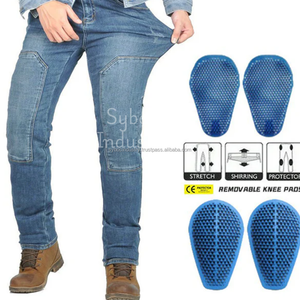 Pantalones de Motociclista Unisex, Certificación CE, Protección Corporal de Cuero, Transpirables, Resistentes al Viento, Talla Grande, 1 Pieza, Aventura - Product Image 2