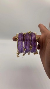 Stylish glass Fashion <b>Bangles</b> <b>Set</b> For Women Trendy <b>Bangle</b> Stackable <b>Bangles</b> Ladies Wrist Accessories Daily Wear Fashion Jewelry - Product Image 5