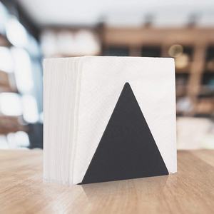 Servilletero de Metal triangular personalizable para cocina, uso comercial para restaurantes, hoteles, cafeterías, disponible en varios tamaños y colores - Product Image 2
