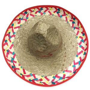 Wholesale Eco-Friendly Floppy <b>Straw</b> <b>Hats</b> Custom Logo Lightweight Summer Beach Natural Grass High Quality Cheap Price - Product Image 3