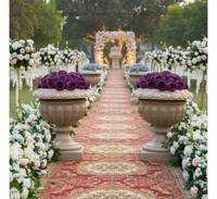 Urne de mariage classique de luxe – Pot décoratif haut de gamme pour allée et entrée, idéal pour les mariages indiens en destination
