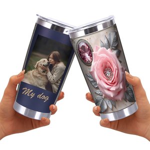 Gobelet isotherme en acier inoxydable 20oz à double paroi, personnalisable par sublimation, pour la vente en gros - Product Image 2
