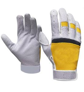 Custom Logo <b>Baseball</b> Batting Gloves Breathable Polyester/Cotton Ambidextrous Hook Loop Closure Eco-Friendly Wholesale Supplier - Product Image 3