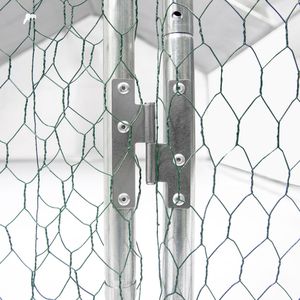 XPT034 Pollaio da Esterno in Metallo con Ampio Spazio 13*10*6FT Gabbia per Animali - Product Image 6