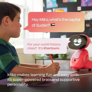 Miko 3 : Robot jouet intelligent pour enfants, alimenté par l'IA |   Robot éducatif STEM Jeux illimités + programmable - Product Image 2