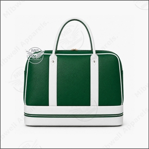 Nouveau sac de voyage personnalisé Iota phi lambda vert et blanc avec fermeture éclair 1929 - Product Image 2