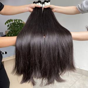 <b>Top</b> Product Wholesale 100% Virgin Remy Human Hair Bulk SDD Hair Extensions Vietnamese for Color Single Weft - Product Image 6