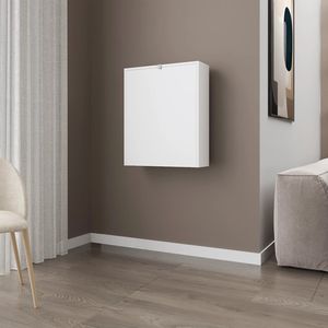 Tavolo da pranzo a parete bianco - Product Image 1