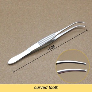 Pinzas Dentadas Manuales para Tejidos, con Punta Serrada, 1 Pieza - Product Image 2
