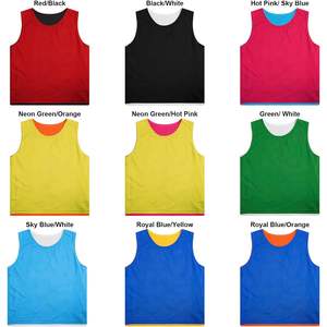 Gilet d'entraînement réversible en jersey de football 2025 pour enfants-Pinnies et bavoirs de pratique de mêlée pour adultes et jeunes pour joueurs de football - Product Image 4