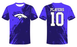 T-shirt Dry Fit 100% polyester, imprimé par sublimation, coupe classique, manches courtes, vêtement décontracté pour homme - Product Image 3