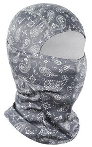 Pasamontañas Deportivo Personalizado para Ciclismo, Esquí y Motociclismo, Protección Contra el Viento y el Sol, Color Negro, para Hombre y Mujer, 100% Personalizado - Product Image 4