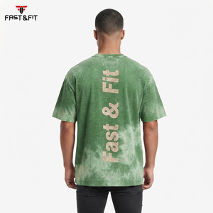 T-shirt personnalisé délavé style streetwear pour homme – Confortable, haute qualité, 100 % coton, séchage rapide, respirant - Product Image 5