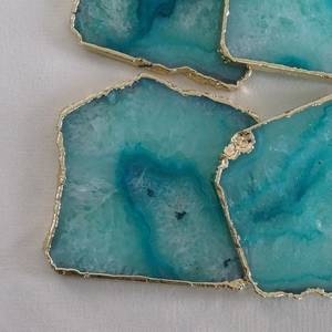 Aqua resin <b>coasters</b> blue crystal <b>coasters</b> luxury resin art aesthetic <b>drink</b> <b>coasters</b> handmade resin decor ocean inspired <b>coasters</b> - Product Image 3