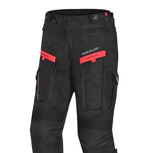 Pantalon de moto en tissu, résistant à l'abrasion et équipé d'une protection CE niveau 1. - Product Image 3