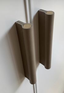 มือจับประตูทองเหลืองสไตล์วิคตอเรียน ดีไซน์แบบเอ็ดเวิร์ด ลายบาโรก มือจับทองเหลืองแบบดั้งเดิมสำหรับประตูบ้านพักอาศัยโบราณ - Product Image 2