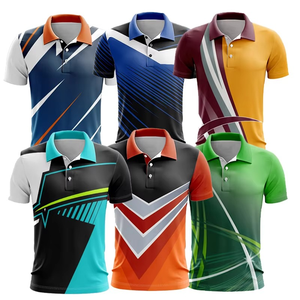 Camisetas de Diseño para Hombre, Sólidas, de Spandex/Algodón, con Logotipo Personalizado Impreso por Sublimación, Tallas Grandes, Tejidas, Transpirables, de Manga Corta - Product Image 1