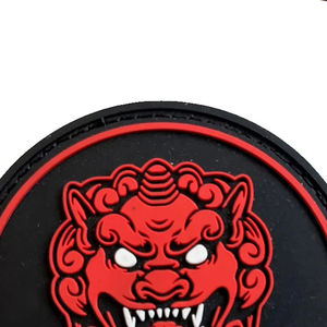 Parches de PVC suave personalizados al por mayor con velcro, etiquetas para prendas, logotipos de marca, parches de tela cosidos, parches de silicona y goma con velcro para sombreros - Product Image 5