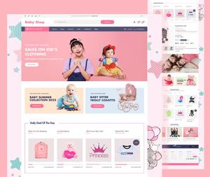 Développement de site e-commerce pour produits pour bébés RoyalCraft avec catégories, paiements en ligne, panier d'achat, design responsive et SEO - Product Image 4