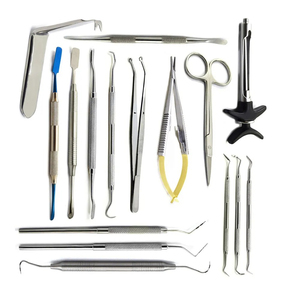 Instruments de chirurgie parodontale à pont osseux, kit d'approche BBI-245, Classe II, certifié CE, en acier inoxydable réutilisable - Product Image 1