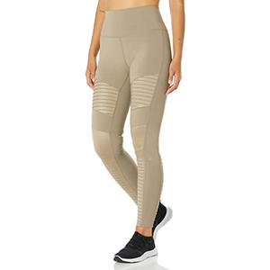 Leggings de sport pour femmes en coton 100% personnalisés OEM, coupe ajustée, lourds et respirants, au prix de gros - Product Image 4