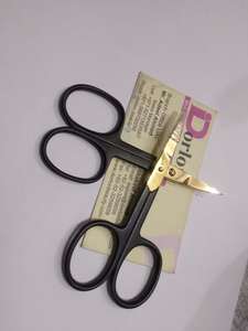 Premium Quality <b>Eyebrow</b> Scissors <b>Trimmer</b> Stainless Steel Brow Beauty Scissors Custom Logo Spring Scissors Best Makeup Scissor - Product Image 6