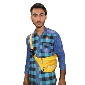 Riñonera Multifuncional de Pana Impermeable con Cierre de Cremallera, Estilo Barril, para Hombre y Mujer, Deportiva, Bandolera, con Letras, Regalo de Moda - Product Image 1