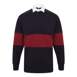 Maillots de rugby personnalisés pour hommes, vêtements de sport pour adultes, couleur unie, pull-over, vêtements décontractés pour adultes, service OEM ODM - Product Image 1