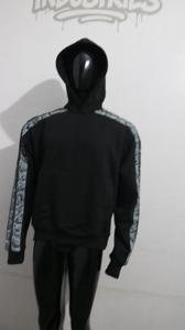 Sudadera con capucha para hombre, 100% algodón, para invierno, con cremallera - Product Image 6