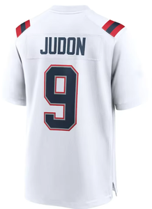 Wholesale Personalized Patriots Football Jersey Diggs #8 Judon #9 <strong>Zappe</strong> #4 Authentic Team Uniforms QuickDry Rugby Jersey Apparel - Product Image 3