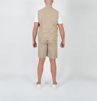 Ensemble Gilet et Short d'été pour Homme – Respirant, Sans Manches, avec Fermeture Éclair, Multi-poches, Léger et Décontracté