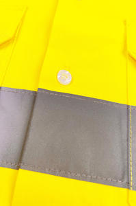 Nouvelle Arrivée 2026 – Vêtements de Travail de Sécurité Respirants Haute Visibilité pour Hommes, Prêts à l'Expédition en Gros – Chemise Réfléchissante Jaune et Salopette - Product Image 5