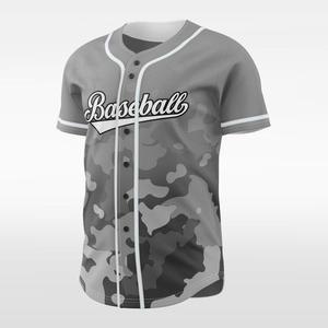 เสื้อเบสบอลพิมพ์ลายแบบซับลิเมชั่น เสื้อซอฟต์บอลสีตามสั่ง เสื้อยืดเบสบอลวิทยาลัย บริการ OEM ออกแบบตามสั่ง OEM - Product Image 2