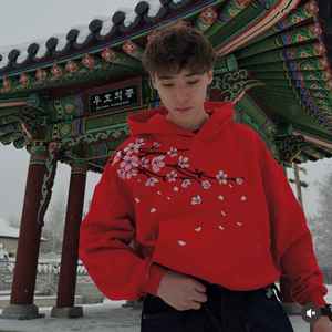 Sudadera Personalizada 100% Algodón, Sudadera Extra Grande para Hombre con Bordado Rosa, Sudadera de Felpa Gruesa para Hombre - Product Image 2