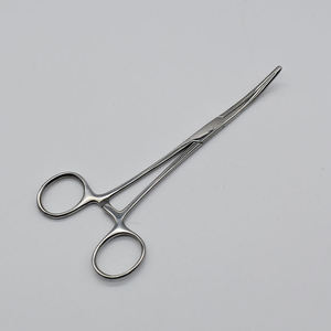 High Quality Stainless Steel Manual Surgical Hemostatic Forceps Straight and Curved Options CE Certified by <b>Blush</b> surgical - Product Image 4