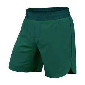 Pantalones Cortos de MMA Azules para Hombre, Corte Regular, Secado Rápido, Poliéster, para Entrenamiento y Competencia, Personalizables, Fabricante OEM - Product Image 2