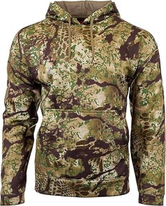 Sudadera con Capucha de Forro Polar con Estampado de Camuflaje de Selva, Informal, para Caza y Actividades al Aire Libre - Product Image 1