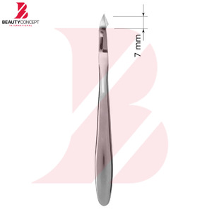 Latest Silver Color Durable Highest Quality With Extra Sharp Blade 7mm Tip Cuticle Nail Nipper For Beauty Hand Care Use - Product Image 5
