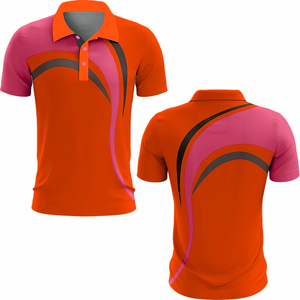 Camiseta de Golf Personalizada con Sublimación de Neón, Polo Deportivo de Manga Corta para Hombre, Camiseta Deportiva con Estampado de Equipo, Ropa Deportiva al por Mayor con Logotipo - Product Image 1