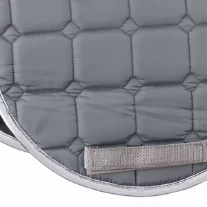 Tapis de selle pour cheval matelassés, confortables et respirants, tout usage, avec doublure en tissu - Product Image 3