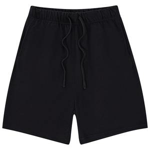 Men's Solid <b>White</b> Cotton Bermuda Shorts Drawstring Waist Casual Style Breathable Mid Rise Woven Fabric - Product Image 4