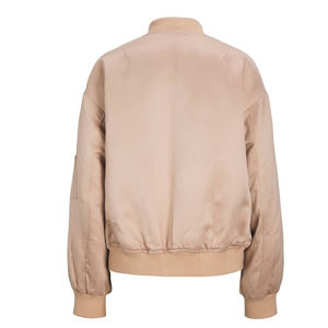 Veste en satin pour femmes de haute qualité personnalisable, style tendance, prix de gros, respirante, séchage rapide, service OEM - Product Image 4