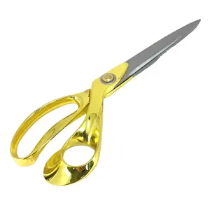 Ciseaux professionnels Kwang Hsieh à lame longue en acier inoxydable pour la couture, le cuir et le tissu - Product Image 1