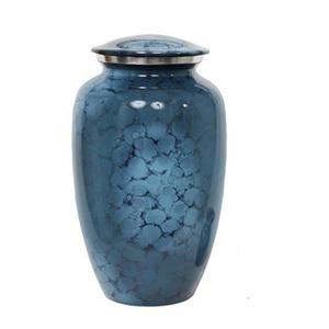 Latest Blue Fire Cremation Urn Funeral Supplies Adult <b>Ashes</b> <b>Keepsake</b> 220 Cubic Inch Cremation Urns & Jars Durable Designs - Product Image 1