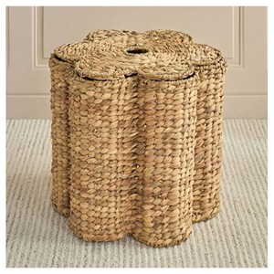 Cesta de Almacenamiento Infantil Ecológica de Jacinto de Agua con Tapa, Cesta Organizadora de Juguetes Tejida, Cesta de Lavandería Hecha a Mano para Guardería, Venta al por Mayor - Product Image 2