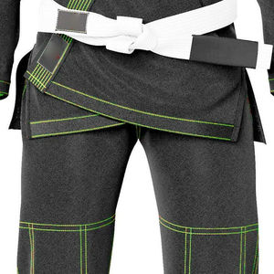 Kimono de Jiu Jitsu Brasileño Holgado de Algodón Premium, Uniforme de Entrenamiento de Artes Marciales, Secado Rápido, Transpirable, con Logotipo Personalizado - Product Image 4