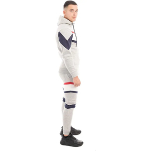 Conjunto Deportivo de Invierno de Forro Polar Grueso con Logotipo Personalizado, Sudadera con Capucha de Alta Calidad para Hombre, Impresión en Serigrafía, Chándal para Hombre - Product Image 4