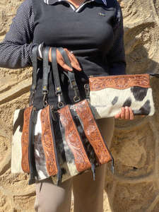 Bolso de mano de cuero de piel con herramientas, carteras, bolso de mano de cuero atractivo, bolso diseñado para mujer - Product Image 4